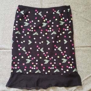 Floral embroidered Tocca skirt